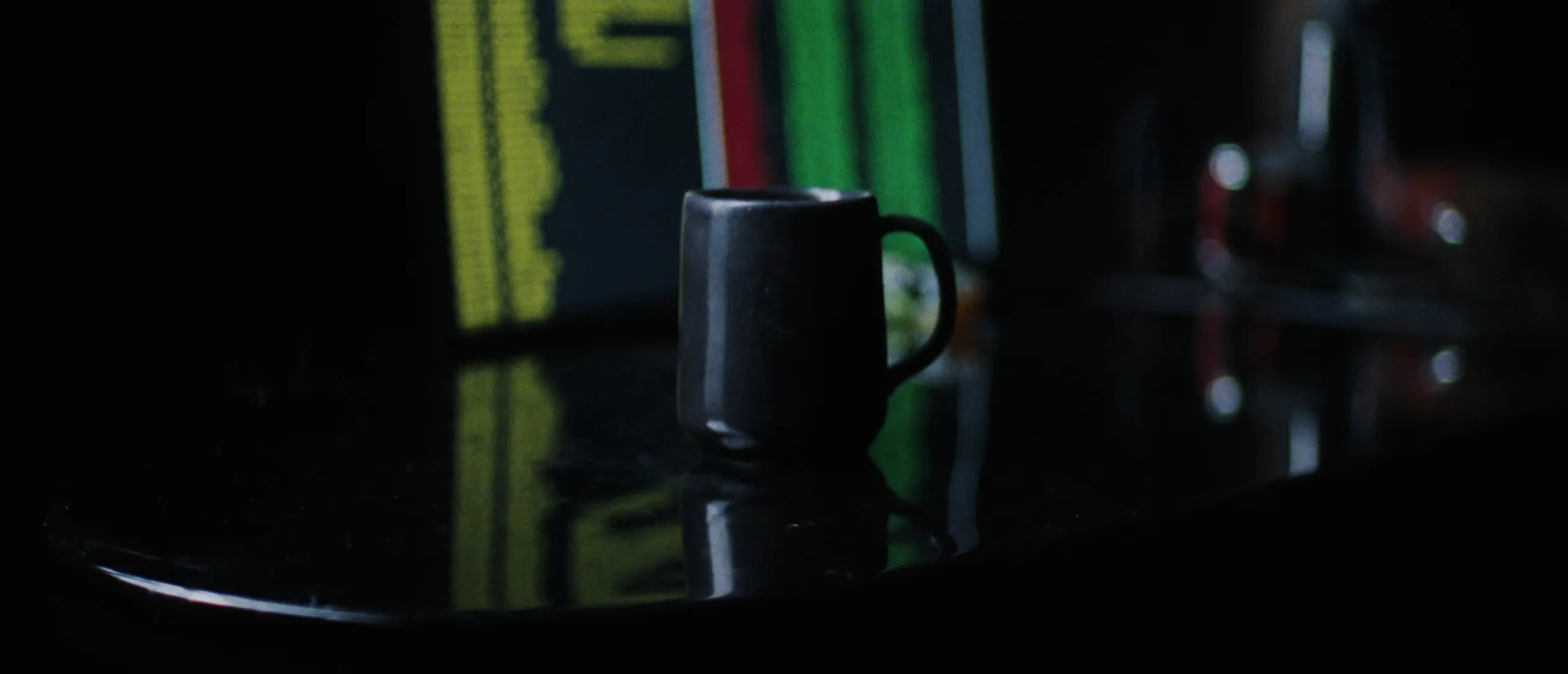 The desk, 4am (rendered)